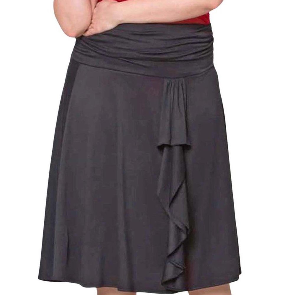 Kiyonna Plus Size 1X Cover Up Convertible to Dress Womens Purple Swimwear - Picture 4 of 9
